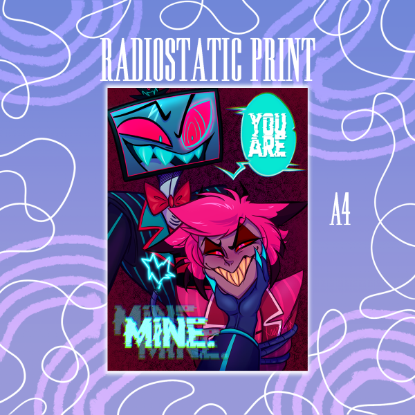 Radiostatic | A4 Print