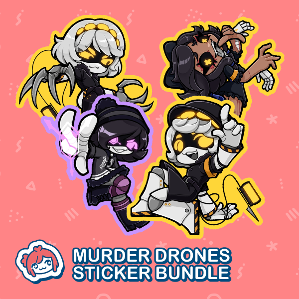 [ Murder Drones ] Character Sticker Bundle