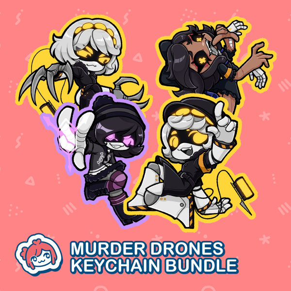 [ Murder Drones ] Character Keychain Bundle