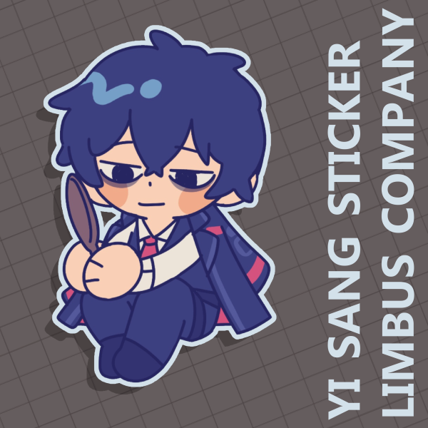 Yi Sang Coloured Edge Sticker
