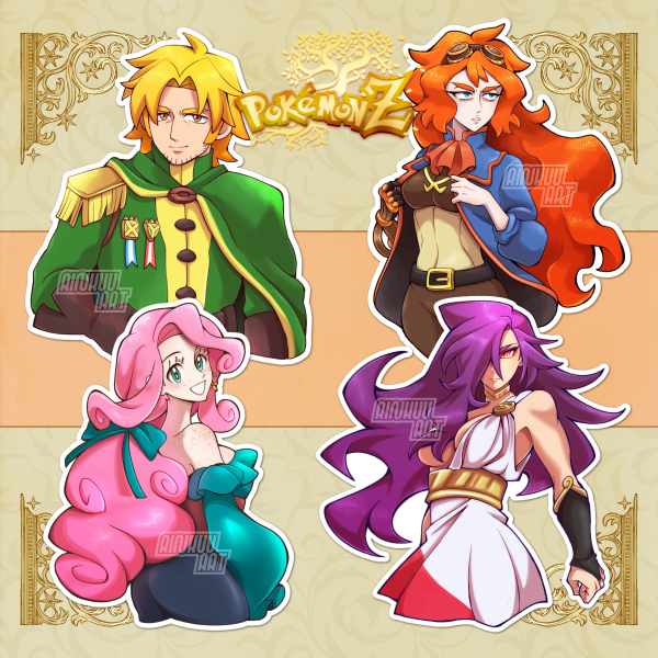 POKÉMON Z - XL STICKERS