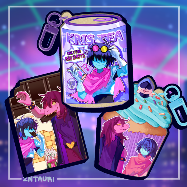 DT Food Keychain set