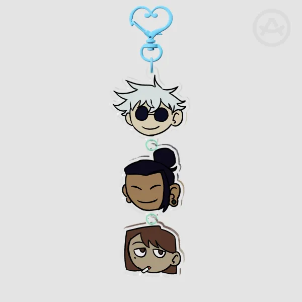 Satoru, Suguru, Shoko keychain