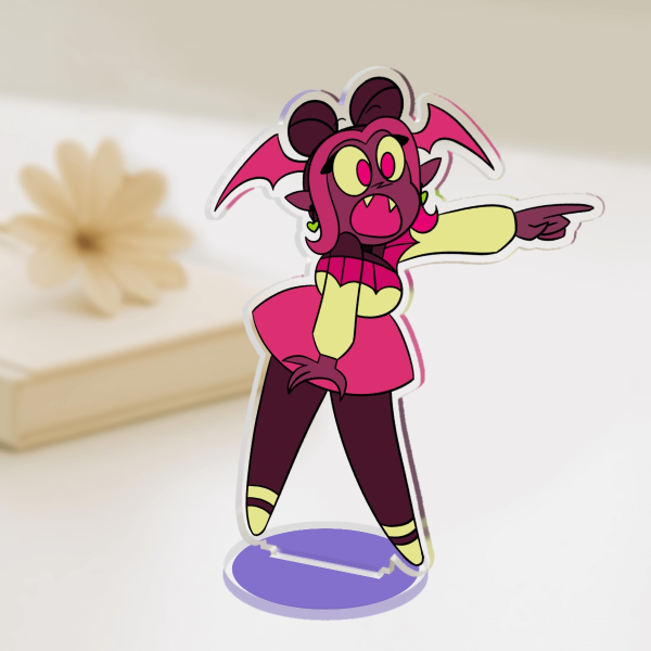 Vitzy Monsters Mania Clear Acrylic Standee