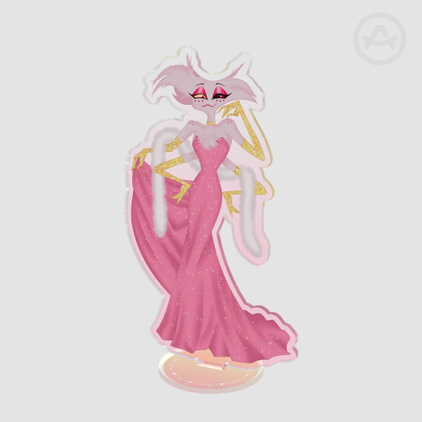 Angel Dust Gown - Clear Acrylic Standee