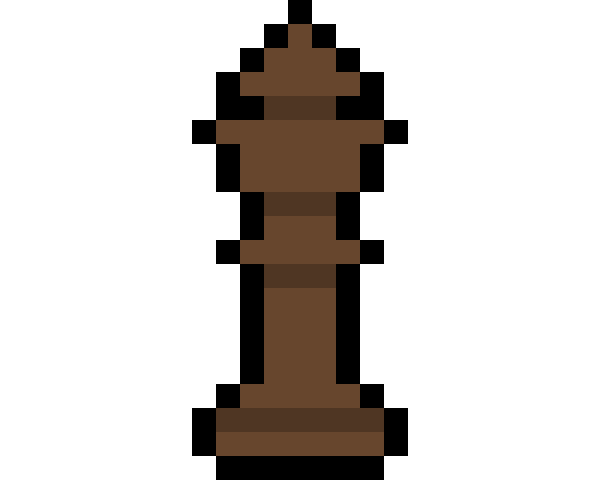 Black Chess Piece Stickers