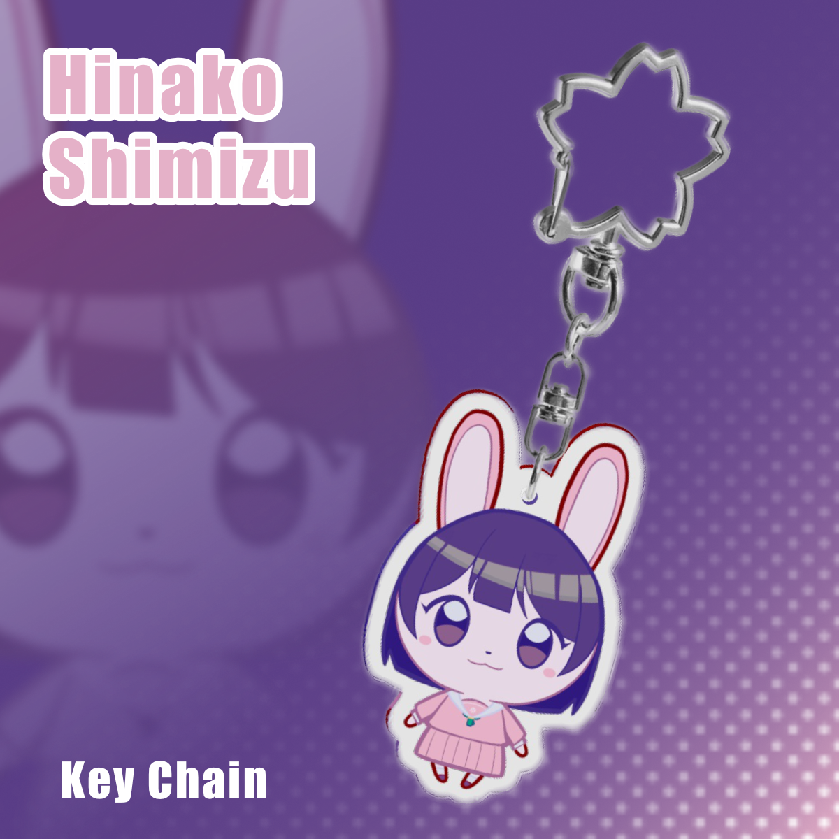 Animal Crossing Hinako Acrylic Keychains