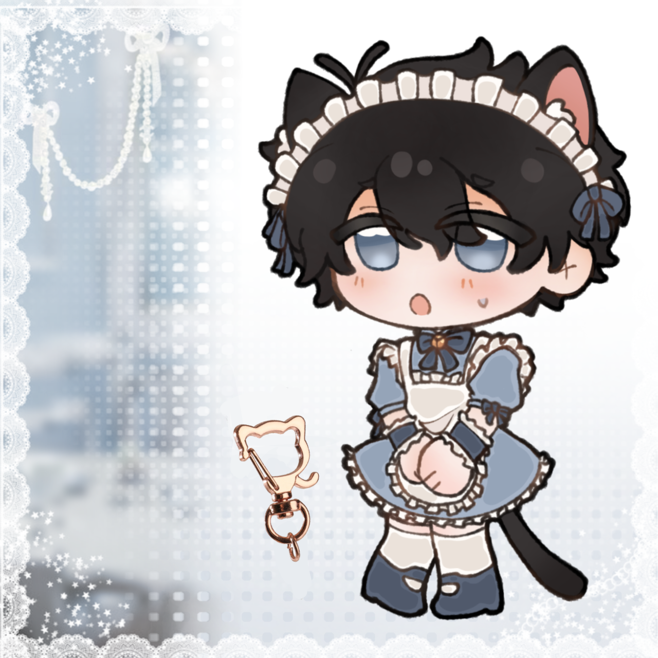 Haru Akinashi (Cat Maid) - Saihate Station