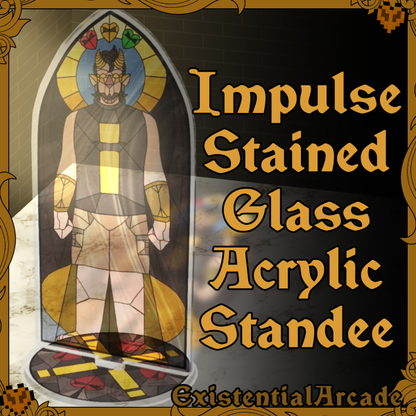 Life Series Impulse Stained Glass Standee
