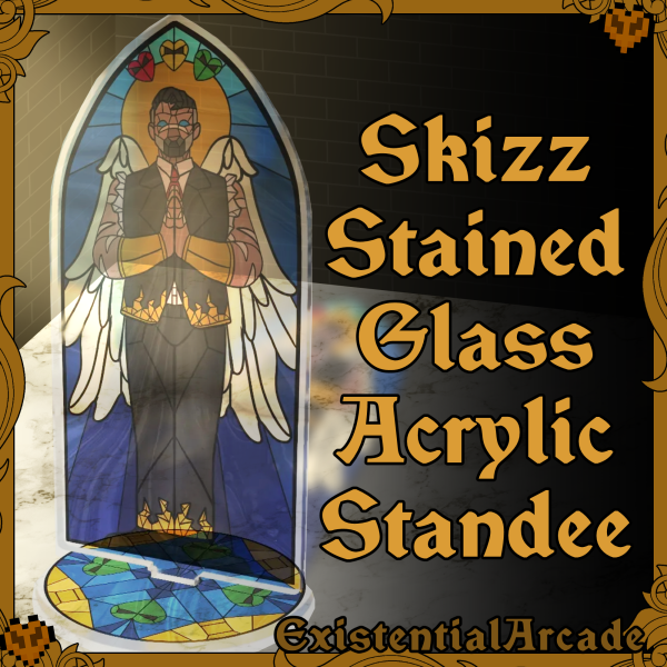 Life Series Skizz Stained Glass Standee