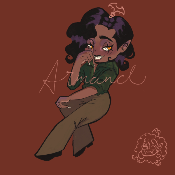 Armand IWTV Acrylic Keychain