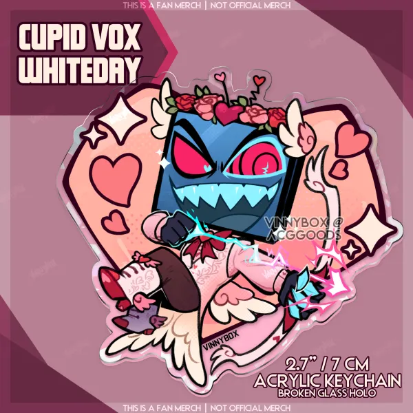 Cupid Vox Keychain (Whiteday)
