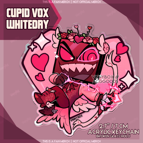 Cupid Vox Keychain (Alt color)