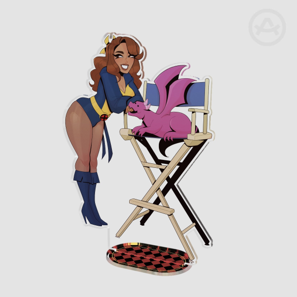 Kitty Pryde and Her Chud Son Standee