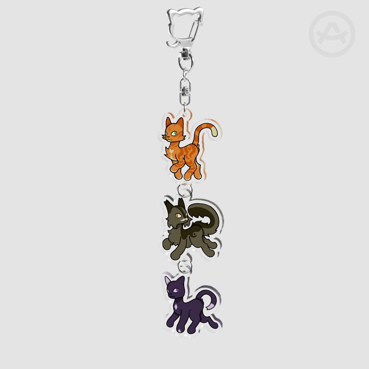 The Prophecies Begin og trio (Firestar, Graystripe, Ravenpaw)