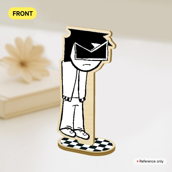 VisorDweeb Wooden Standee
