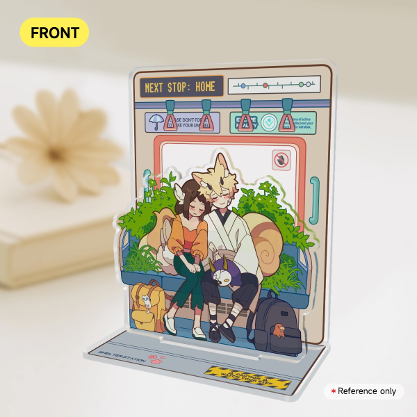 SHELTER Train Standee
