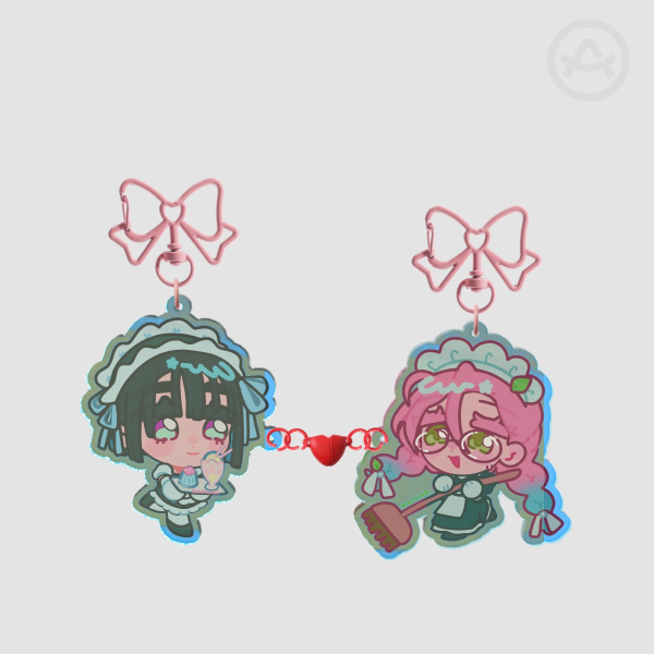 MIZISUA Matching Keychains
