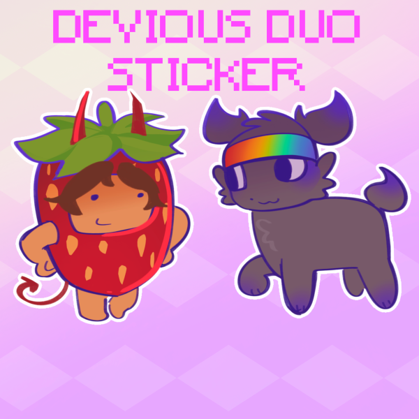 Devious Duo Creature Stickers