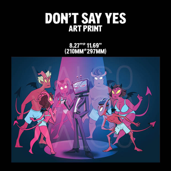 Don't say Yes — Vox Poster