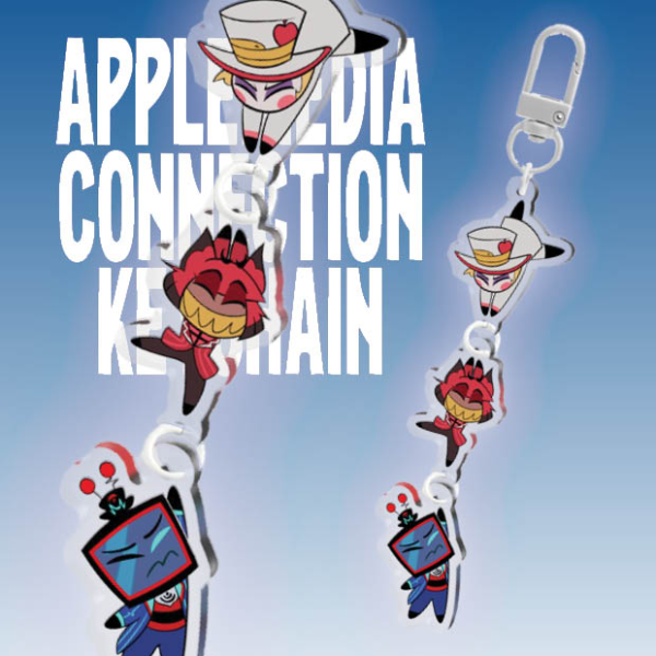 Applemedia Connection Acrylic Keychains