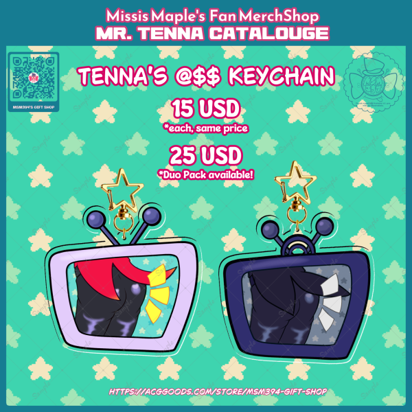DOUBLE-FEATURE TENNA CHARM PACK