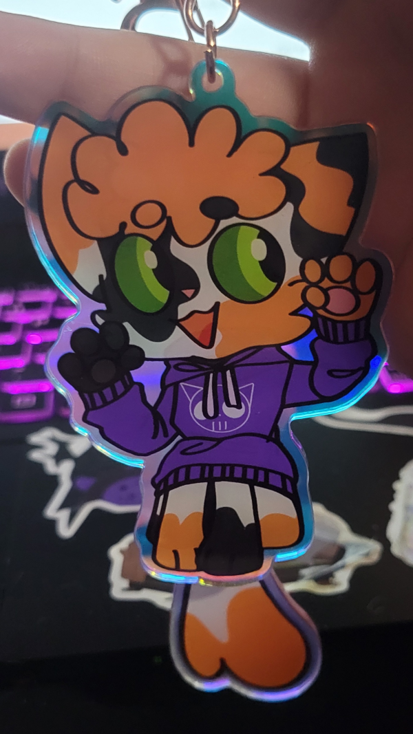 Patches Tail-wagging Pendant