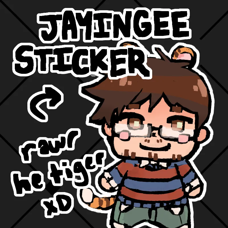 Jake Jayingee Cutie Sticker by cibo - ACGGOODS