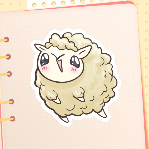 Sheep Die Cut Stickers