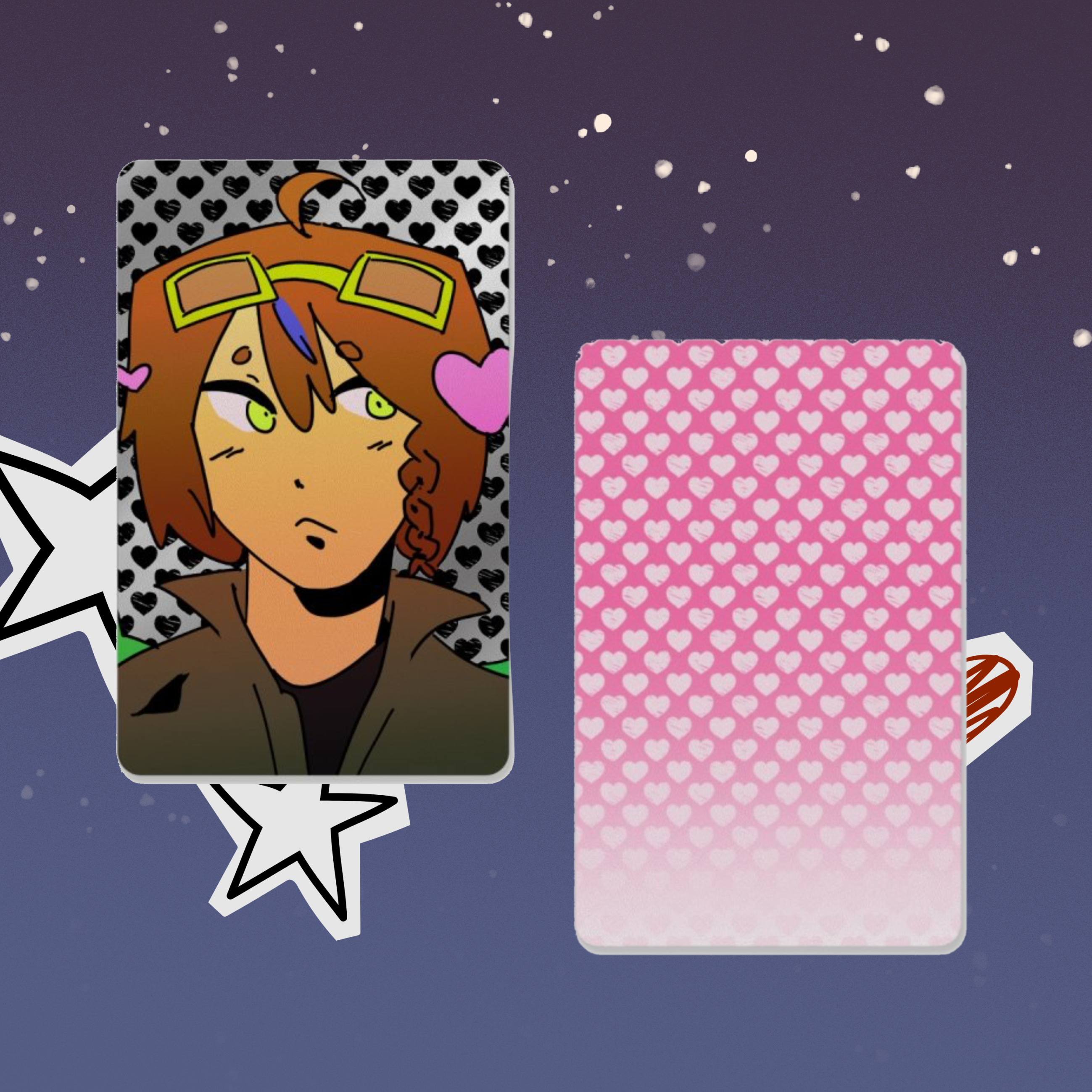 Parrotx2 Holographic Photocards