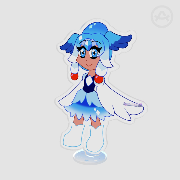 Blue Slushy Cookie Acrylic Standees