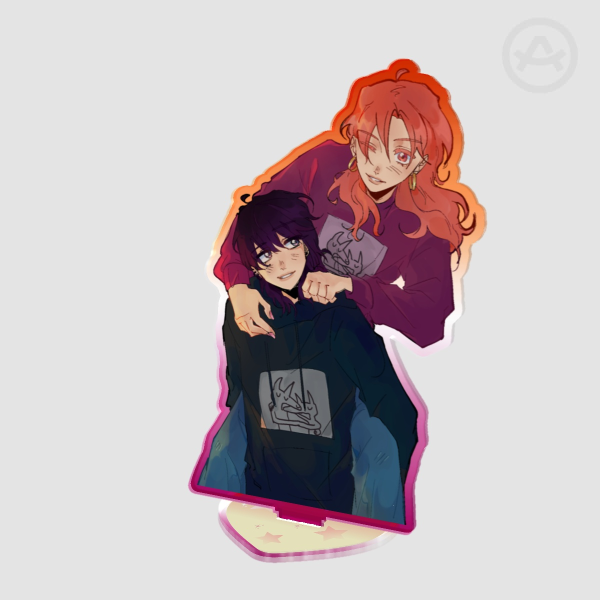 Mitsuki x Aya Colored Edge Acrylic Standees
