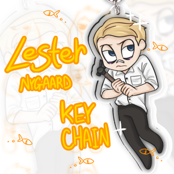 Lester Nygaard (one-sided) keychain