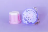 Silly Squishy Pudding Keychain