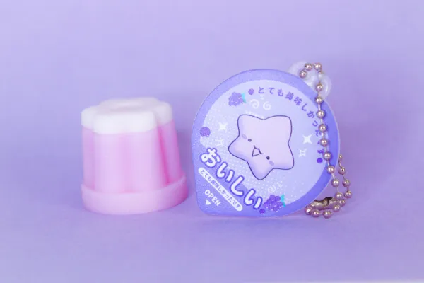 Silly Squishy Pudding Keychain