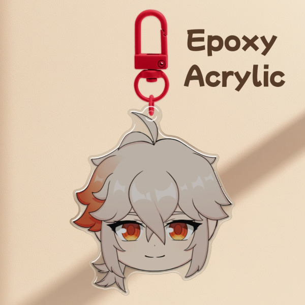 Kazuha Epoxy Keychain