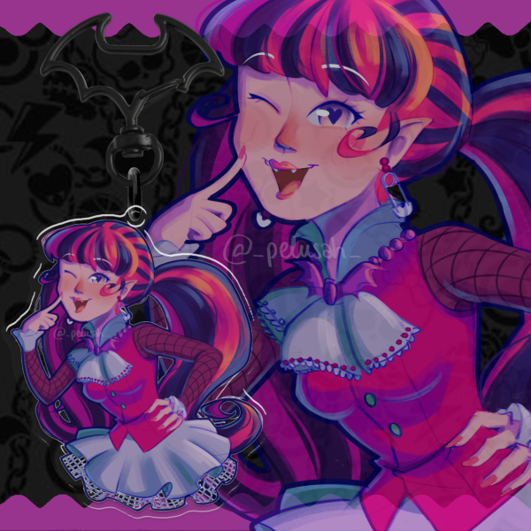 Monster high | Draculaura keychain
