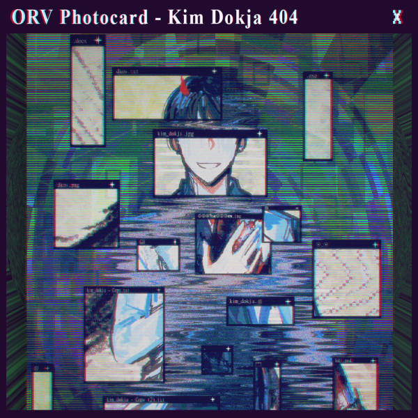 ORV - 404 (Semitransparent Photocard)