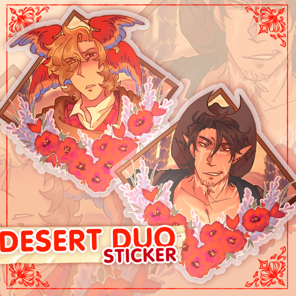 Desert Duo ~ Life Series Stickers