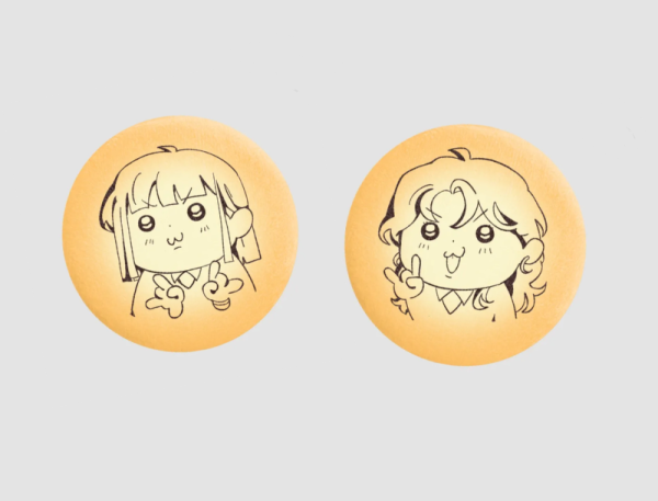 Mitsuki and Aya Plush Badge Set