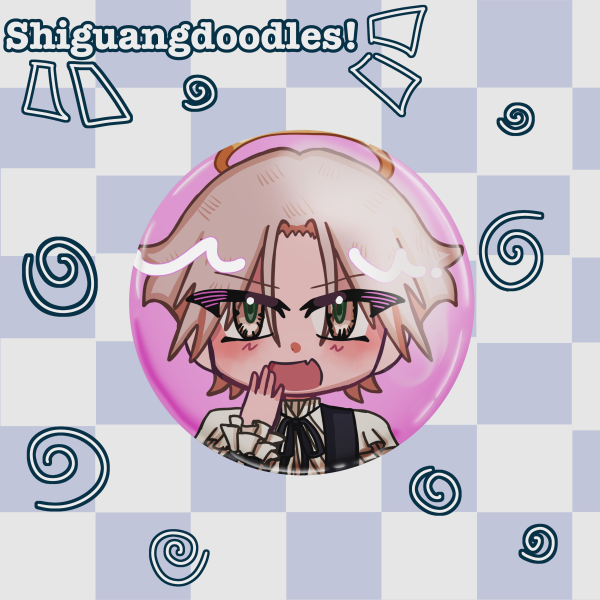 SHTDN Agape Round Button