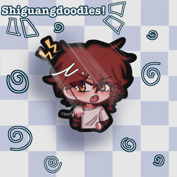 ZENO Maeno Aki Glossy Die Cut Sticker