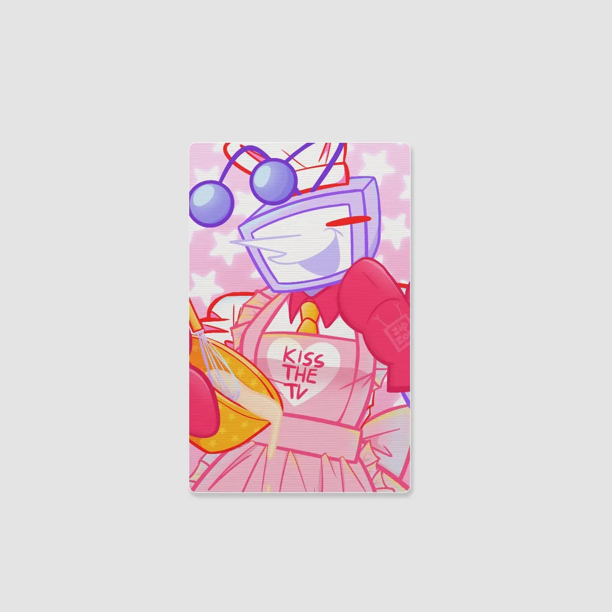 Cooking Tenna Lenticular Card - 2.13"x3.35"(54x85mm)