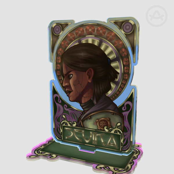 Sevika Rainbow Standee