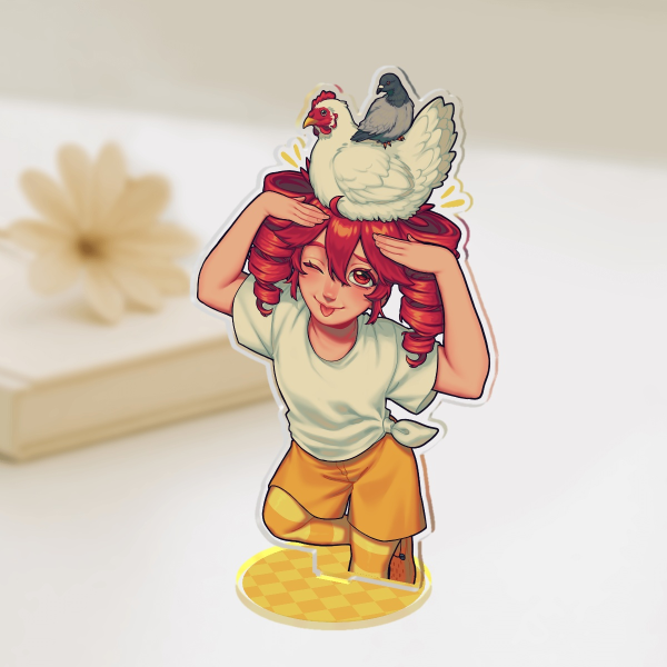 Birdbrain Teto Acrylic Standees | Vocaloid