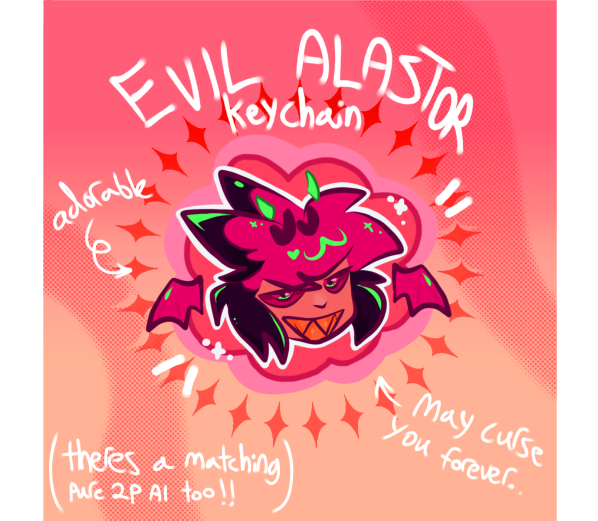 EVIL ALASTOR keychain!