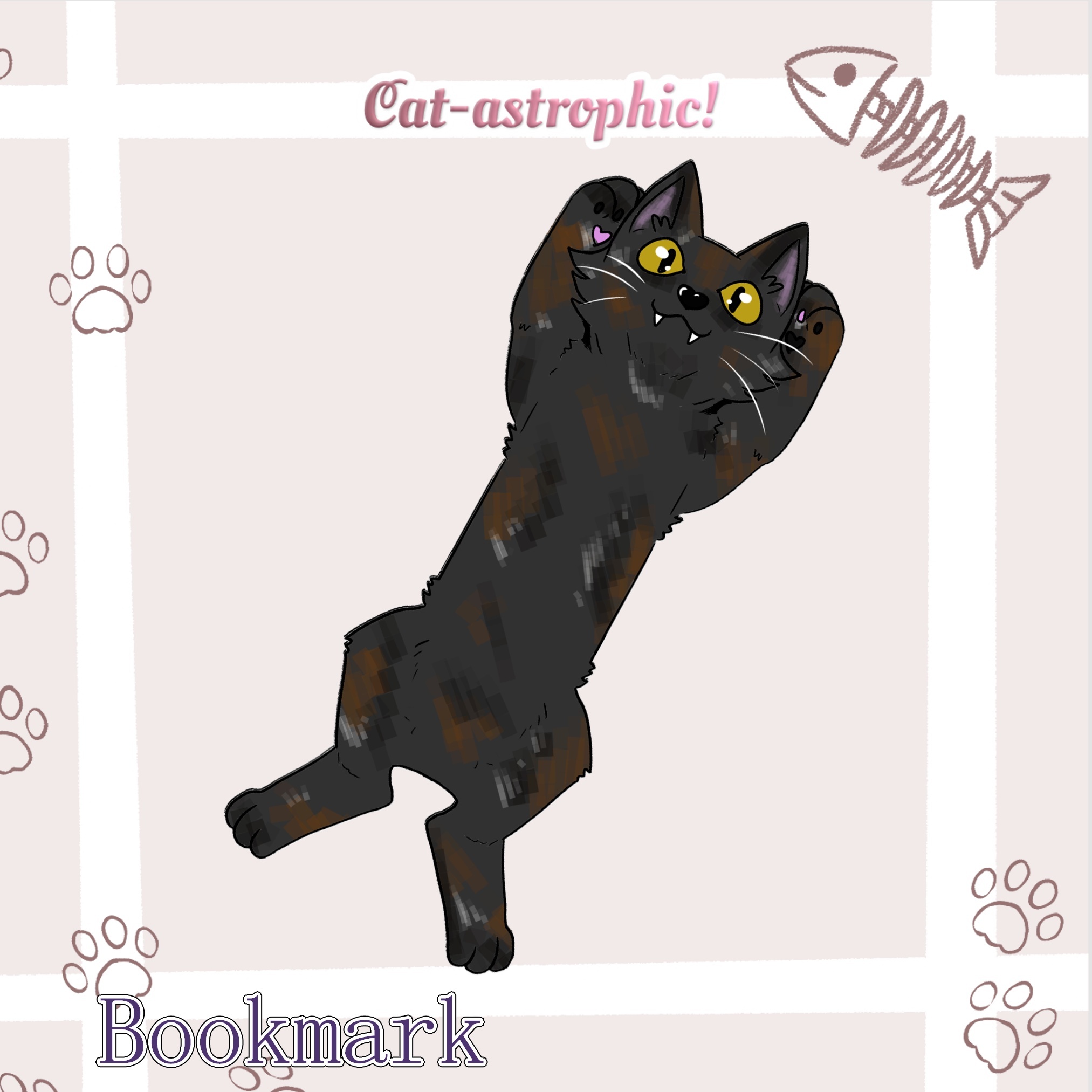 Tortoiseshell Cat Bookmark