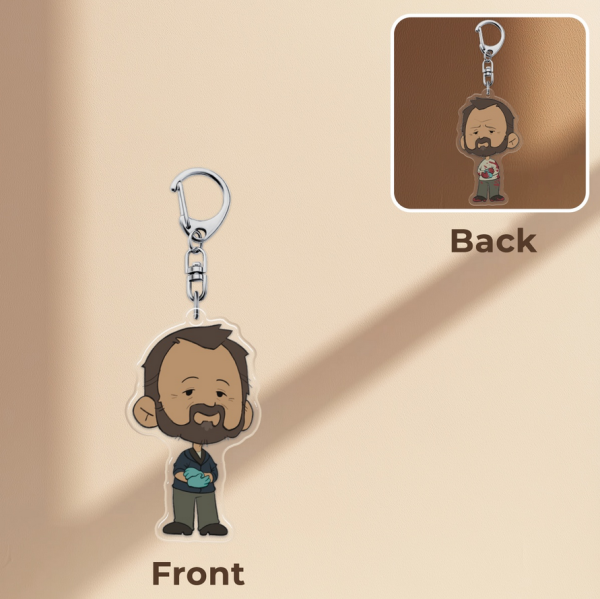 Dr. Michael Robinavitch 2.5-inch Epoxy Keychain | The Pitt