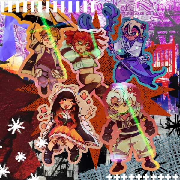 Team Akuta Sticker Set!