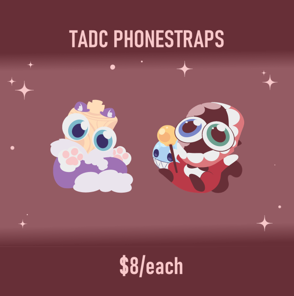 TADC Kitty Phonestrap: The Show Runner